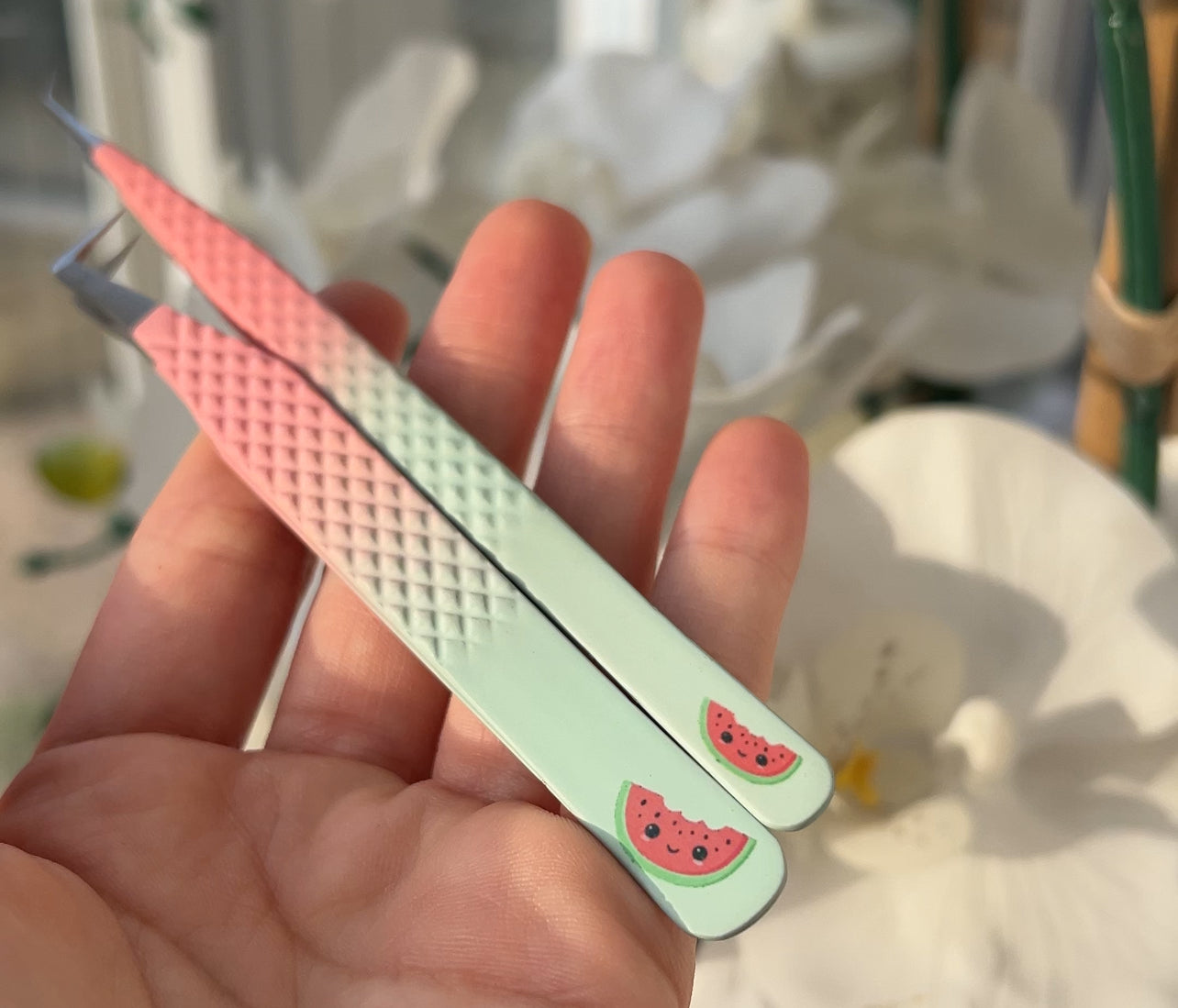 Melon Luxe Tweezers 🍉