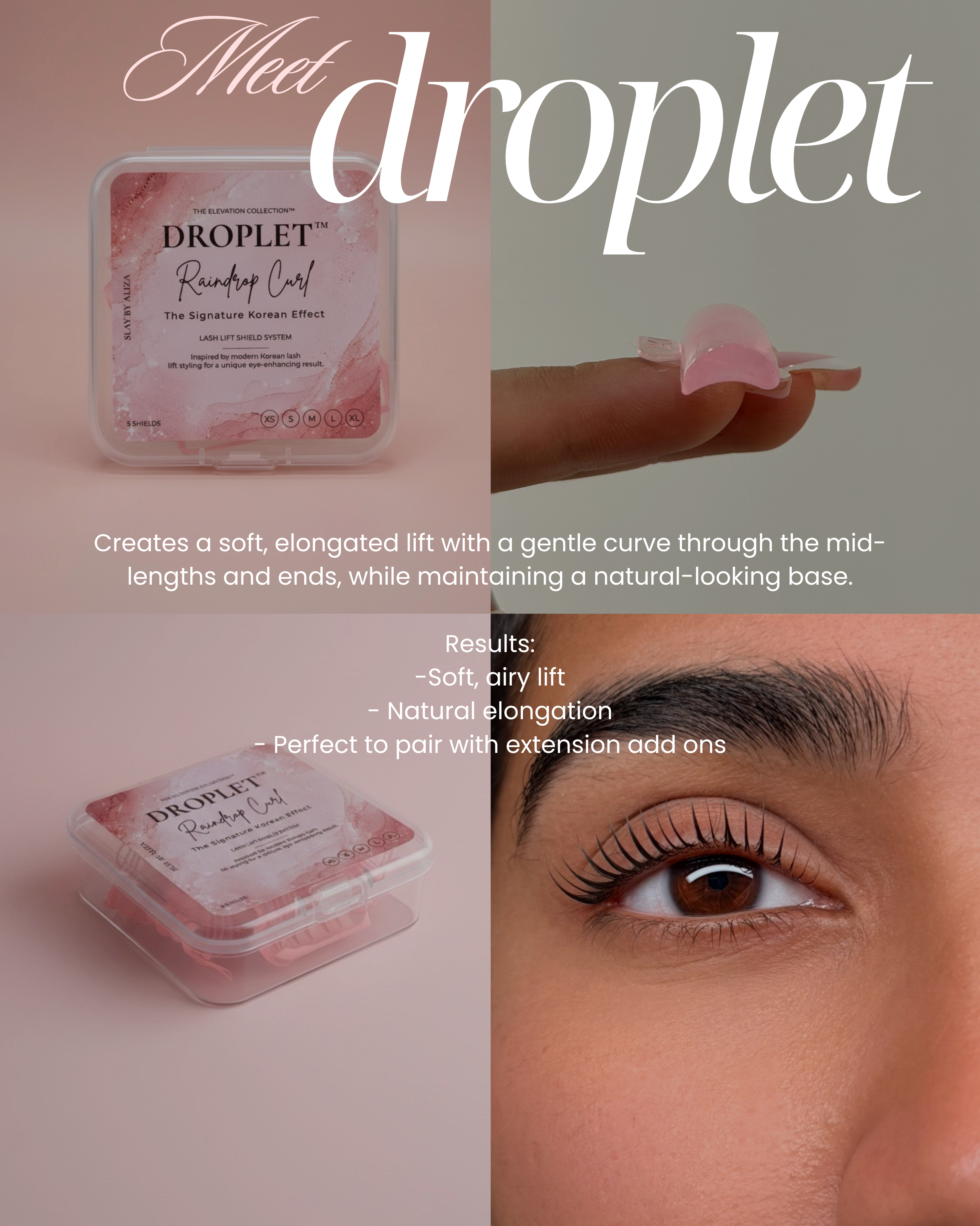 Droplet™ Rods (Raindrop Curl)