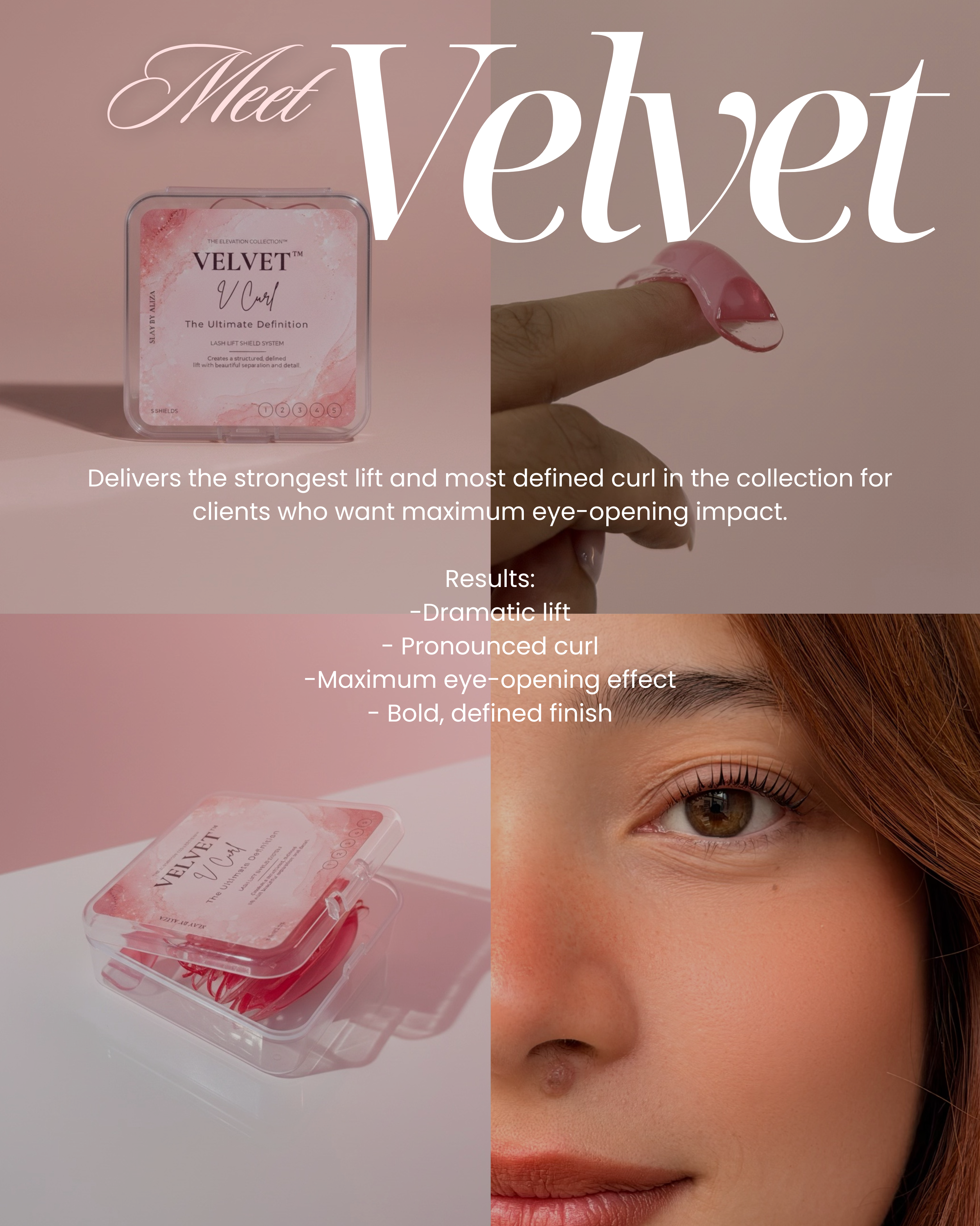 Velvet™ Rods (V Curl)